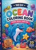 Ocean Animal Coloring Book