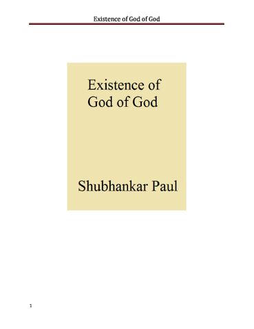 Existence of God of God