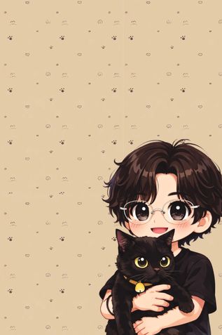 Cat aesthetic notebook