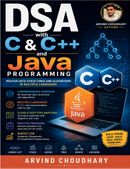 DSA with C & C++ and Java Programming