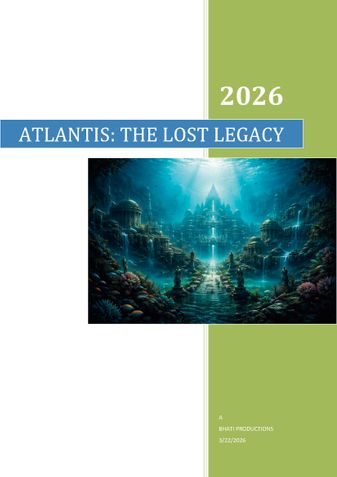 Atlantis: The Lost Legacy