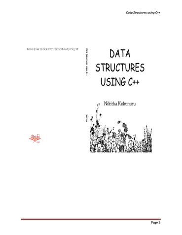 Data Structures using C++