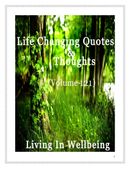 Life Changing Quotes & Thoughts (Volume 121)