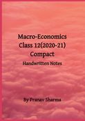 Macro Economics for Class 12 (2020-21)