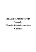 BELIEF AND BEYOND