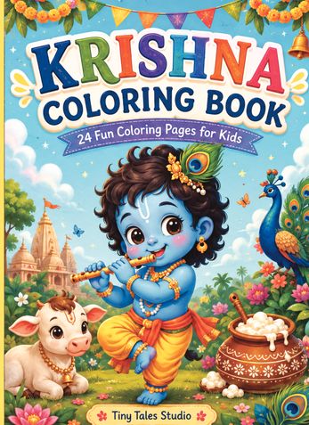 KRISHNA COLORING BOOK