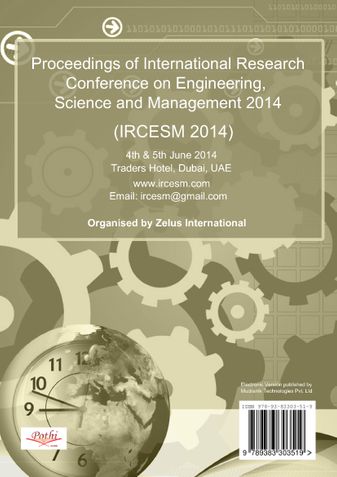 Proceedings of IRCESM 2014