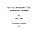 Finance & Investment Guide : Wealth Through Compounding