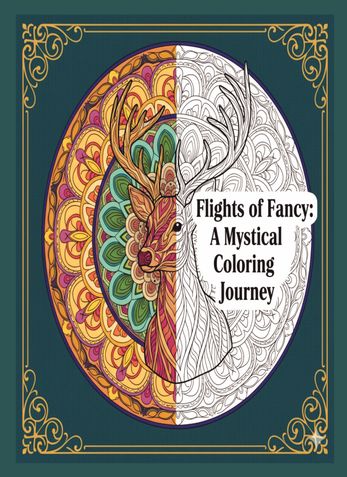 The Ultimate Animal Coloring Book: A Mystical Coloring Journey Book for Adults and Teens: Coloring for Relaxation and Mindfulness