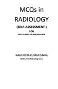 MCQs in RADIOLOGY