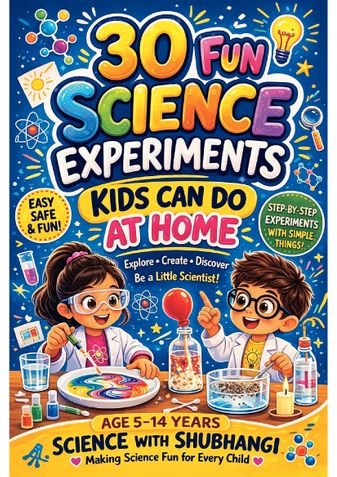 30 Fun Science Experiments Kids Can do at Home