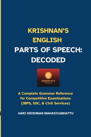 KRISHNAN'S ENGLISH PARTS OF SPEECH DECODED