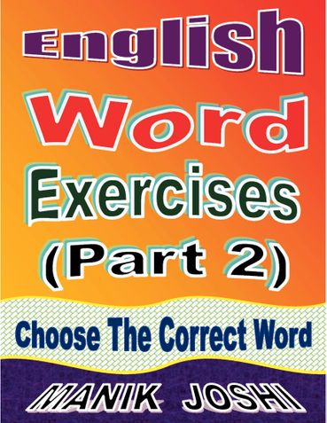 English Word Exercises (Part 2): Choose the Correct Word