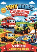 Tiny Hands Colouring: My First Vehicle Colouring Book