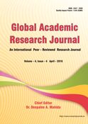 BOOK - 6 : Global Academic Research Journal (April - 2016)