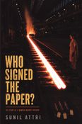 WHO SIGNED THE PAPER?