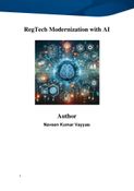 RegTech Modernization with AI