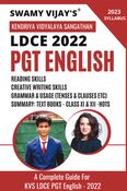 KVS PGT ENGLISH: LIMITED DEPARTMENTAL COMPETITIVE EXAMINATION