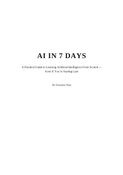 AI in 7 Days — Even If You’re Late