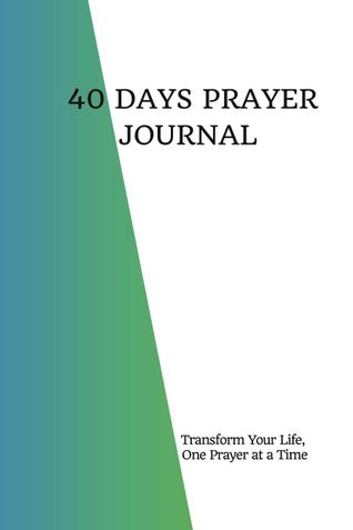40 Days Prayer Journal