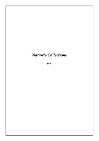 It's all Nature's Collections