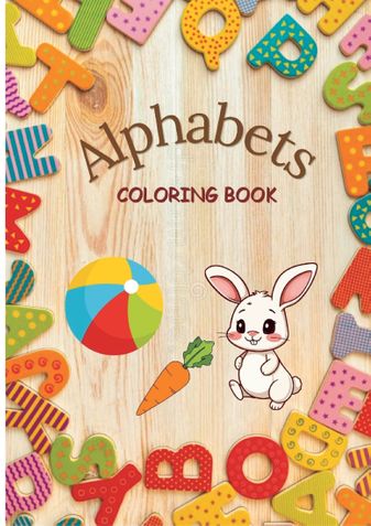 Alphabets coloring book