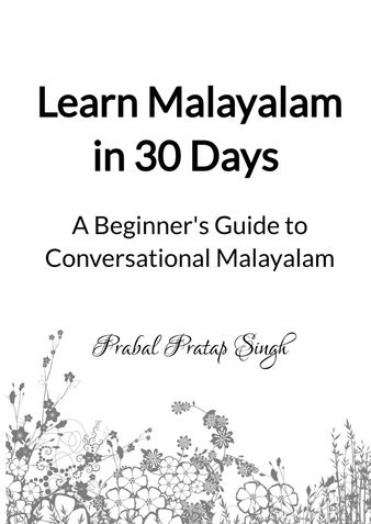 Learn Malayalam in 30 days