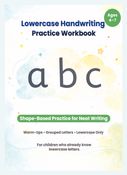 Lowercase Handwriting Practice Workbook for Kids