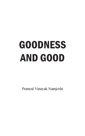 Goodness and Good