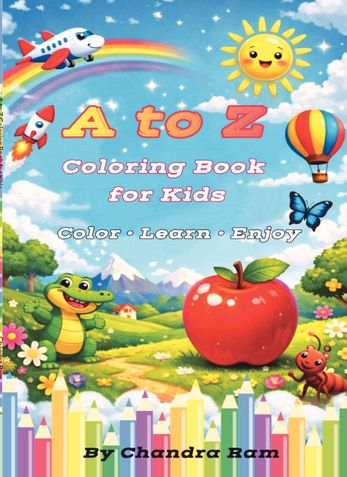 A to Z Coloring Book for Kids