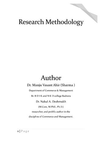 Research Methodology