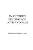 An unspoken feelings of love and pain