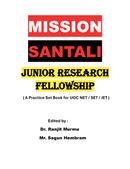 Crack UGC NET SANTALI ( ETHNOLOGY)