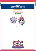 Kids colouring Book (200 pages)