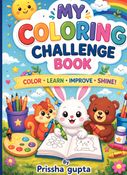 My colouring challenge book