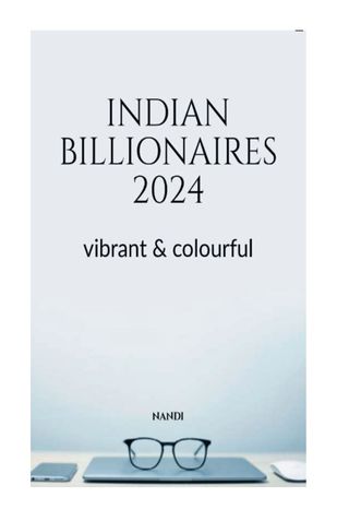 INDIAN BILLIONAIRES 2024