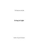 Living in Light