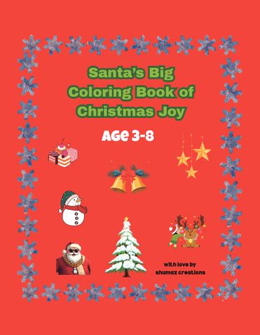 Santa's Big Colouring Book of Christmas Joy