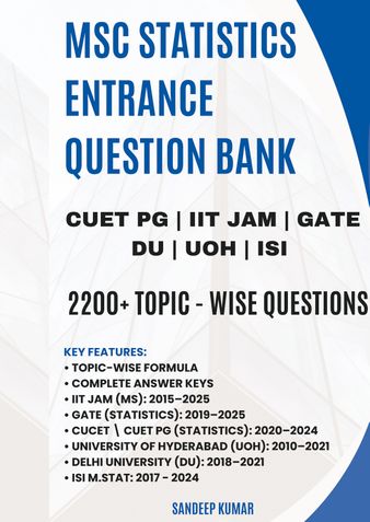MSc Statistics Entrance Question Bank