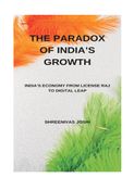 The Paradox of India’s Growth