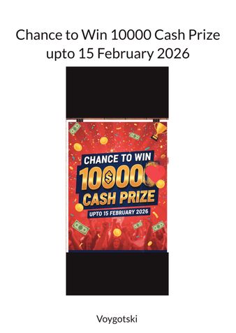 Chance to Win 10000 upto 15 February 2026