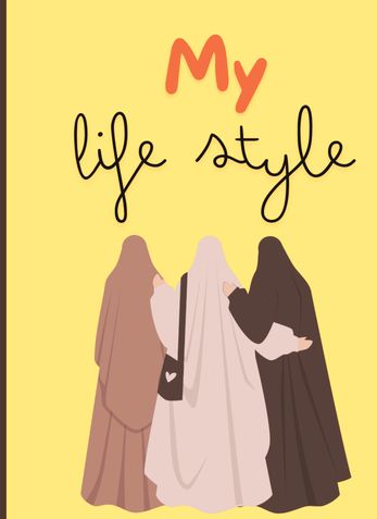 My life style Note book| Islamic notes planner|180pages ruled note