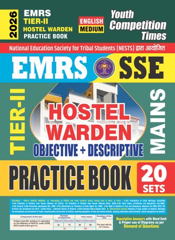 2026-27 EMRS TIER-II Hostel Warden Practice Book