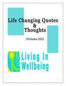 Life Changing Quotes & Thoughts (Volume 200)