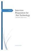 Dot net & MVC interview questions