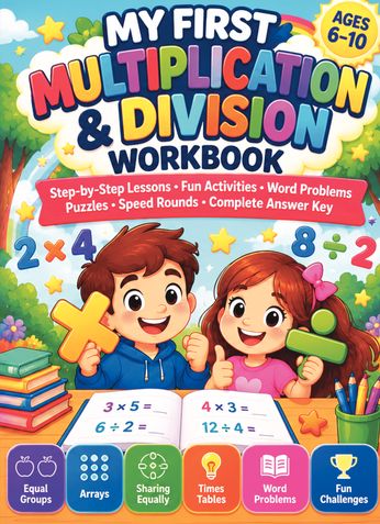 My First Multiplication & Division Workbook