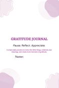 Gratitude Journal Book
