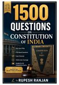 1500 Previous Years Questions on Constitution of India