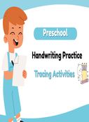 Preschool Handwriting Practice Tracing Activities