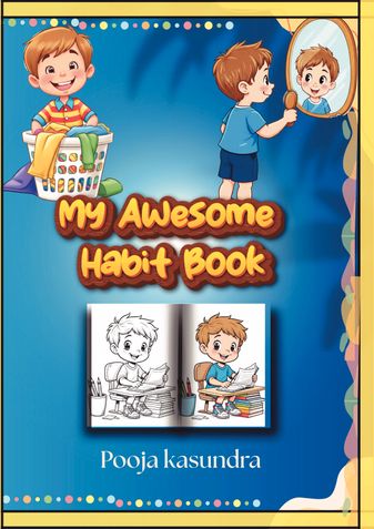 kids habit color book